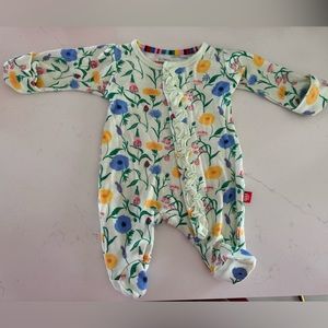 Magnetic Me Preemie Girl Floral Onesie